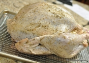 2012 Thanksgiving Bird Journal: Garlic and Black Pepper Smoked Turkey.