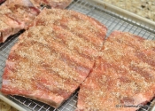 Ribs on rails: Foolproof barbeque pork spareribs.