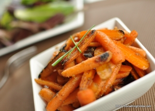 A Root Rescued from Mediocrity: Brown Butter and Ginger Glazed Baby Carrots.