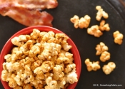 A lesson in Porcine Recycling: Maple Bacon Kettle Corn.