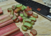 Dessert on the grill: I crumble for rhubarb.