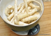 Something Edible on Video:  Empirical Proof that Home-grown Horseradish is the Best.