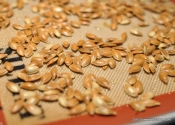 For the love of gourd: Proper pie pumpkin dissection and perfectly-seasoned toasted pumpkin seeds.
