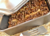 A Test-Run for Holiday Cookie Baking: Salted Caramel Chocolate Pecan Bars.