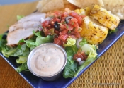 How to healthy-up a condiment and avoid suckage: Spicy Southwest Ranch Dip and Salad Dressing.