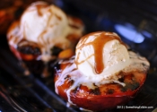 This is How You Grill a Stonefruit: Tangy Cardamom-spiced Colorado Flame Crest Peaches.